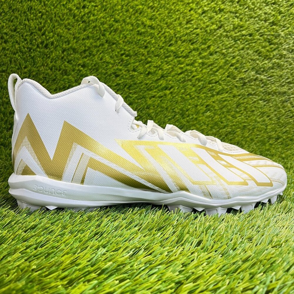 Adidas Freak Spark MD 23 Mens Size 11.5 White‎ Running Outdoor Football Cleats